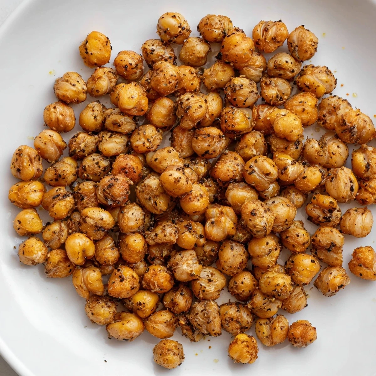 Warm, spicy aroma of Cajun Spiced Roasted Chickpeas fills the kitchen, served in a rustic bowl for sharing.
