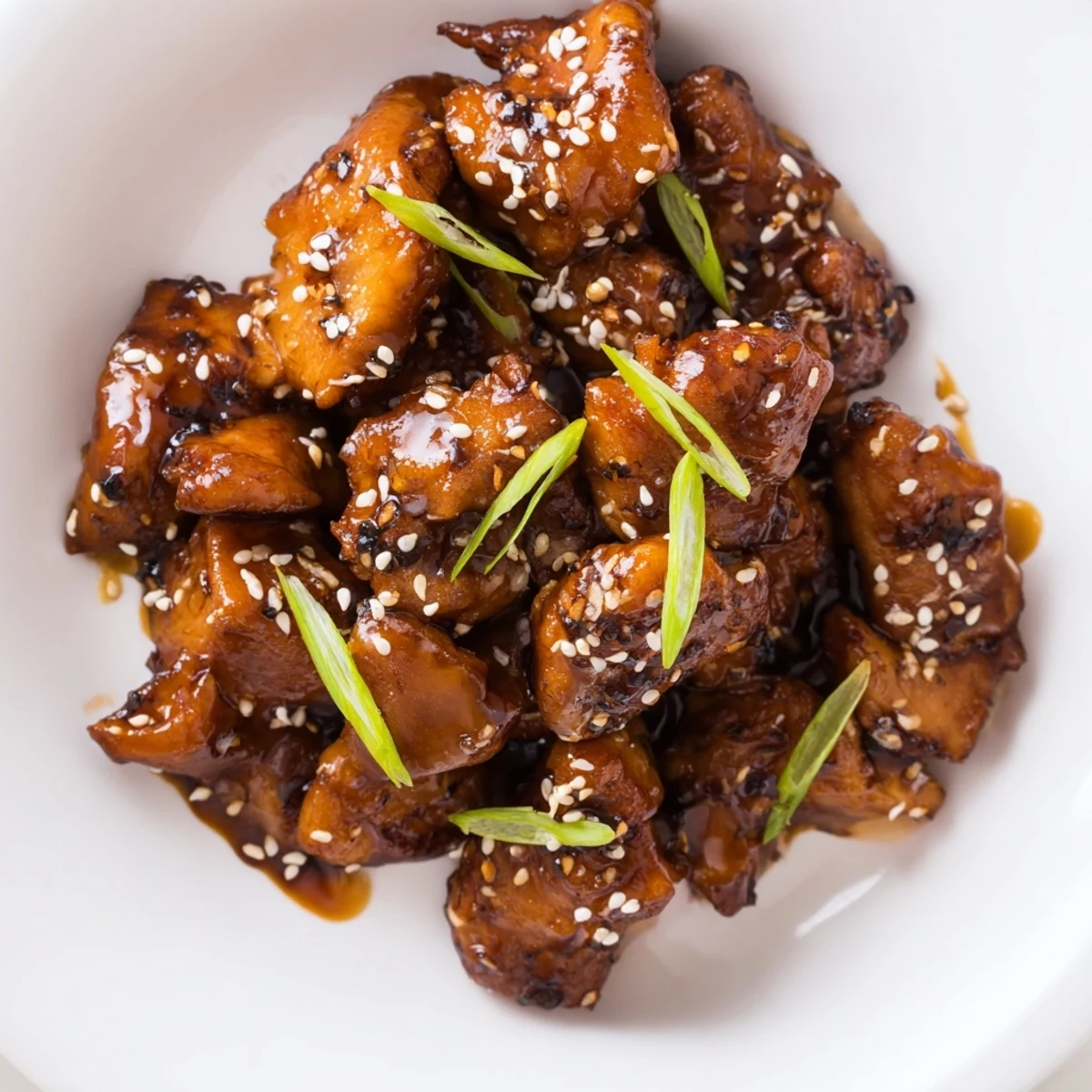 Slow cooker Crock Pot Huli Huli Chicken glazed in sticky sweet pineapple soy sauce