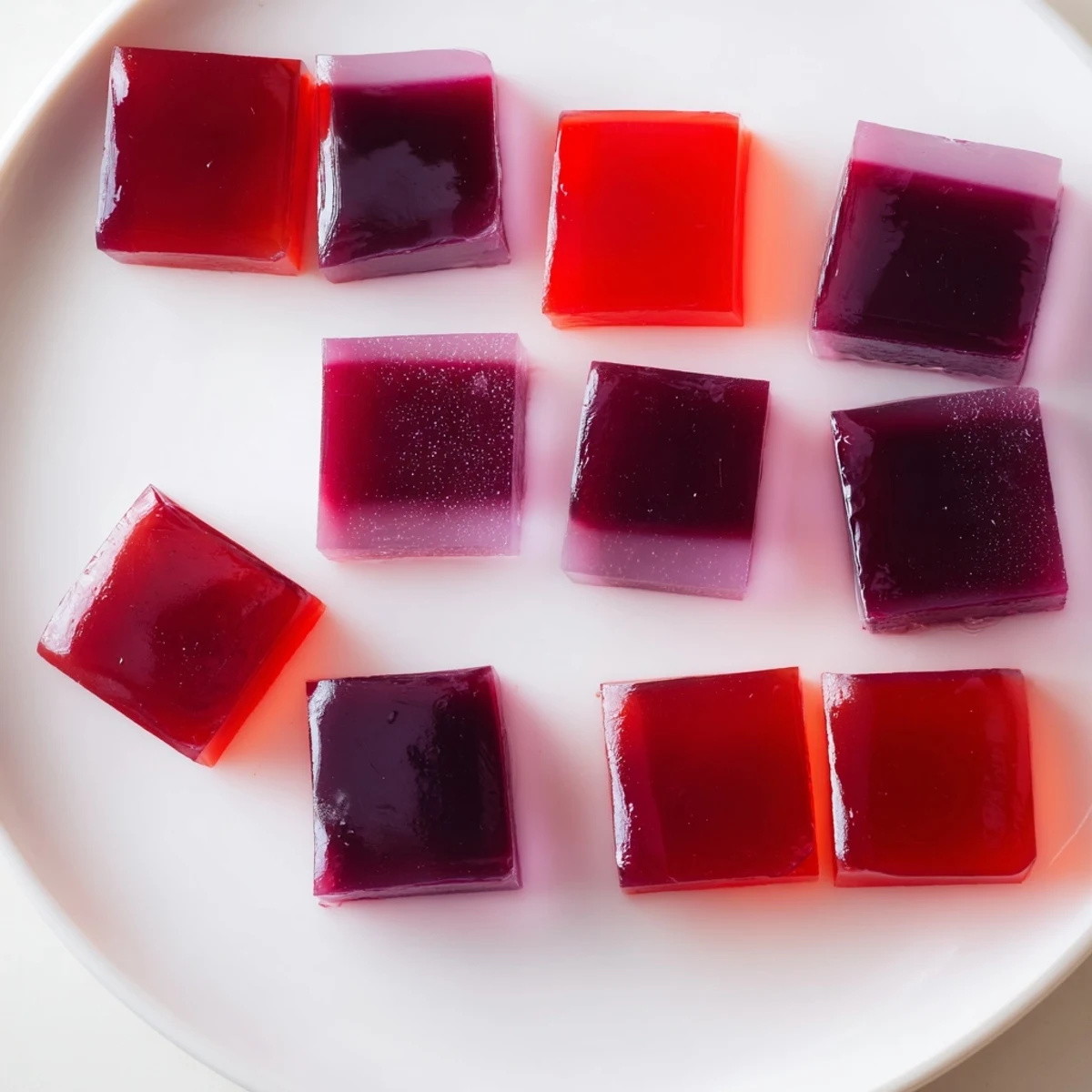 Gut-friendly probiotic jello snacks in fun shapes ready for healthy snacking with natural fruit sweetness