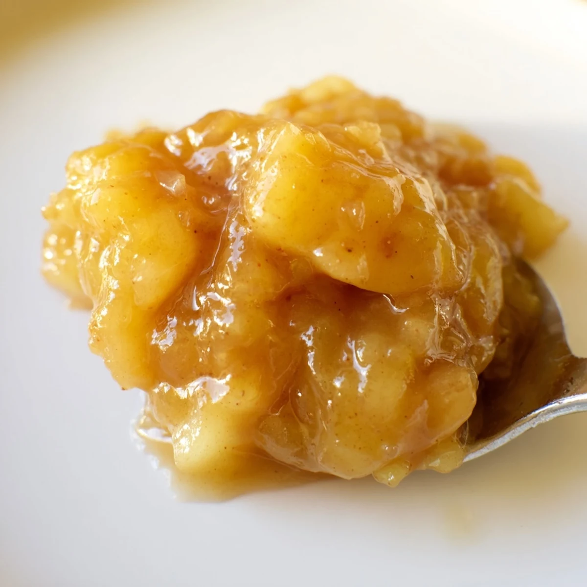 Homemade Fall Caramel Apple Jam cooling in jars, ready for gifting