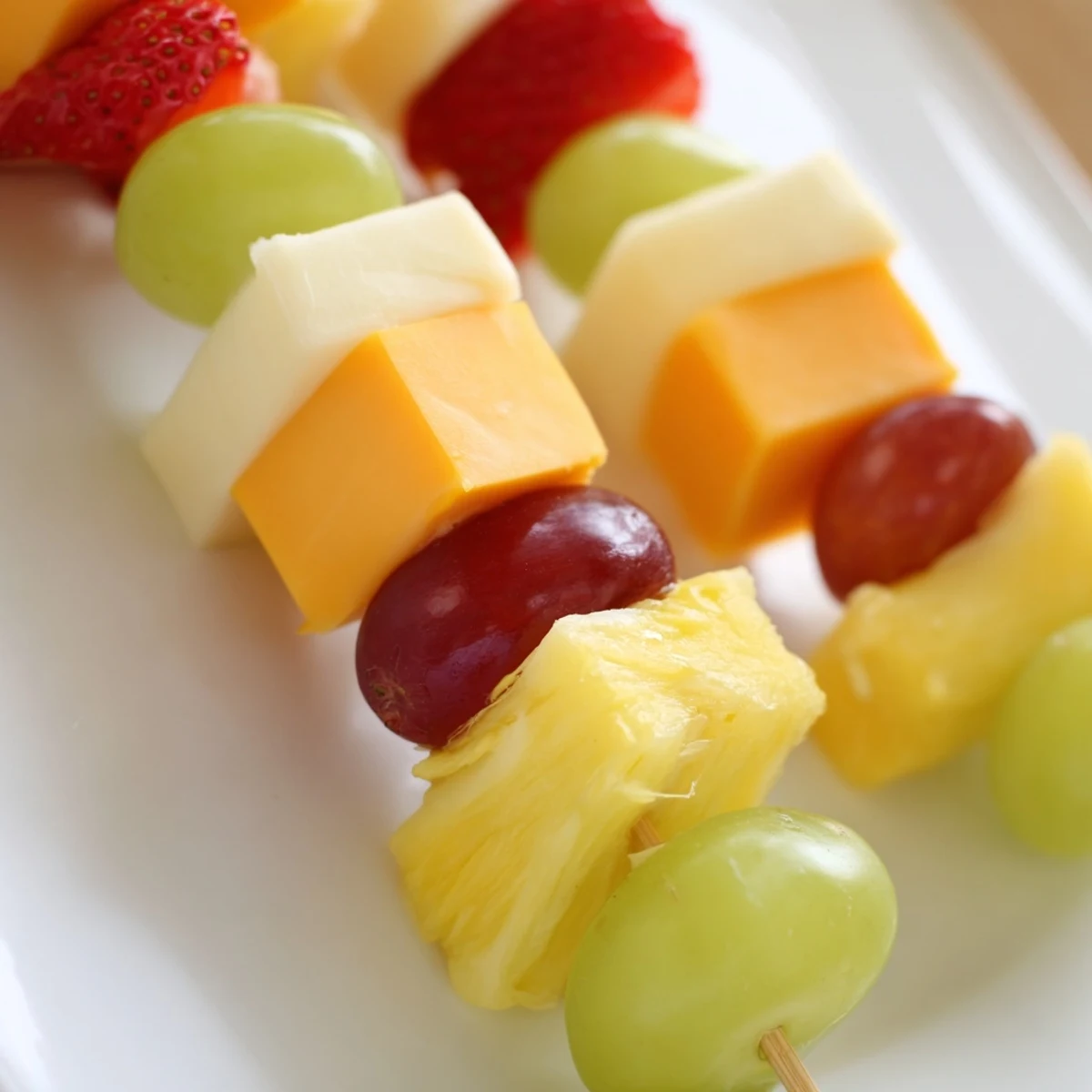 Fruit and Cheese Kabobs