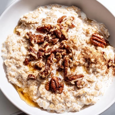 Maple Cinnamon Pecan Overnight Oats